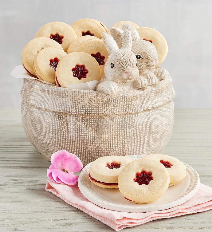 Easter Bunny Dish with Treats